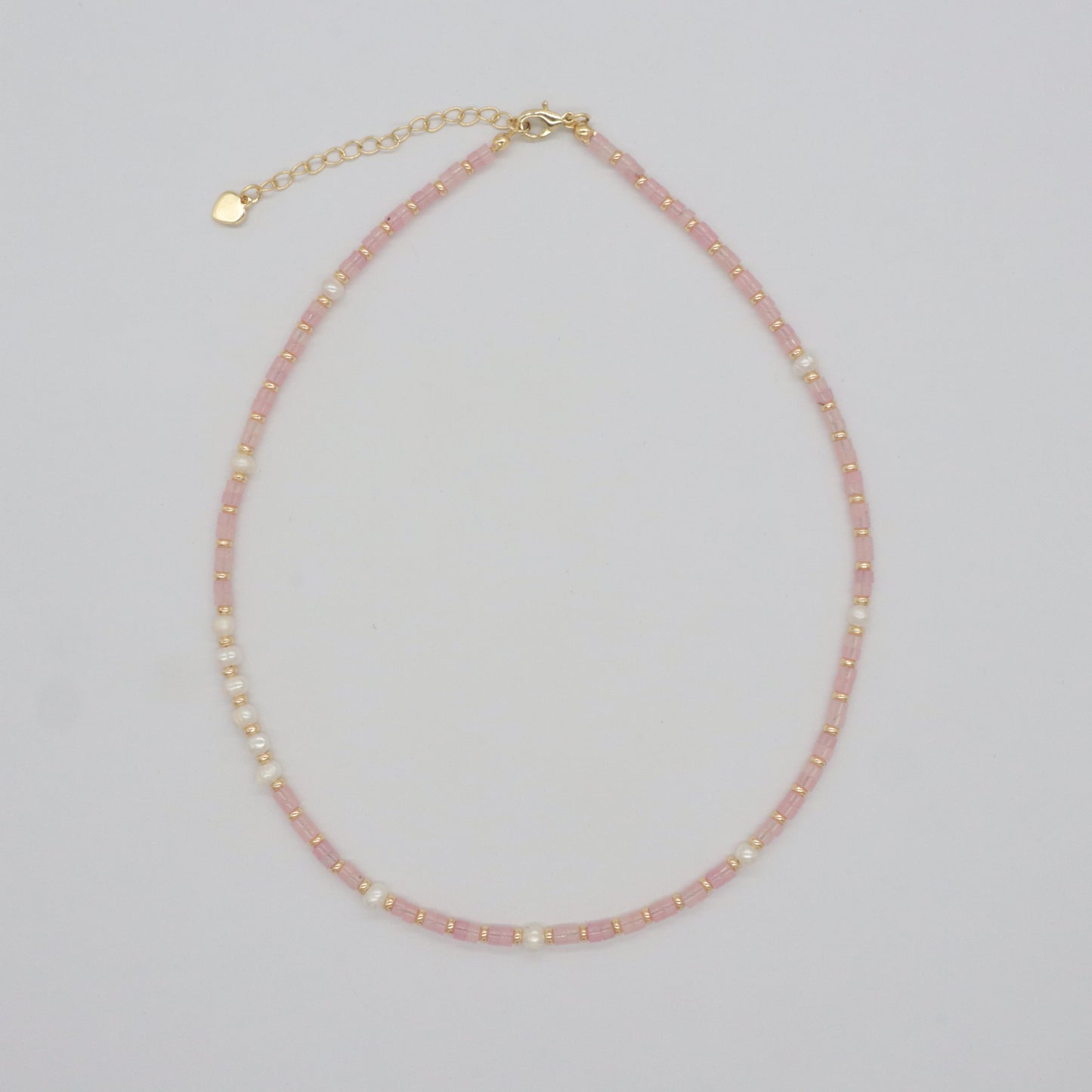 Newest Wholesale Custom Manufacture Factory Adjustable Handmade Natural Stone Necklace Fresh Water Pearl Necklace For Women