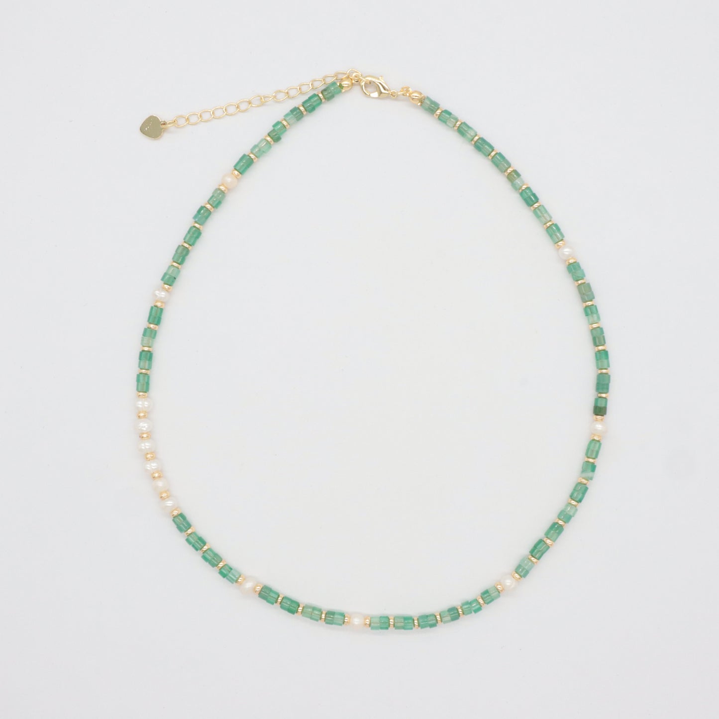 Newest Wholesale Custom Manufacture Factory Adjustable Handmade Natural Stone Necklace Fresh Water Pearl Necklace For Women