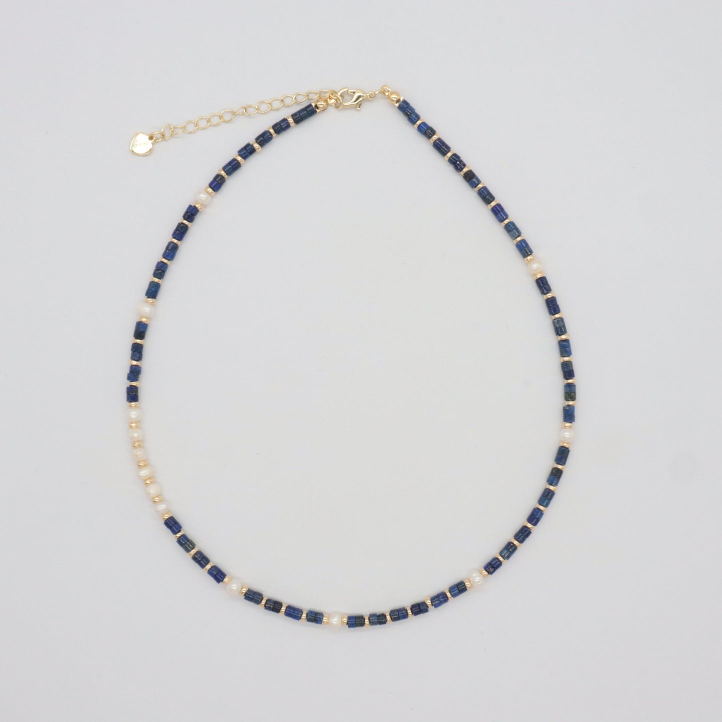 Newest Custom Adjustable Handmade Natural Stone Necklace Fresh Water Pearl Necklace