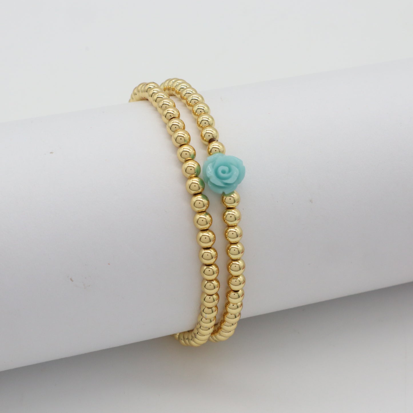 Wholesale Fashion Jewelry Designs Shell Charms Gold Plated Brass Beads Bracelet Collocation Jewelry Sets