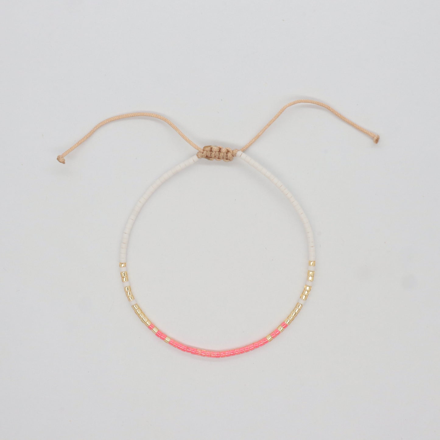 Custom Summer Colorful Miyuki Beads Bangle Handmade Adjustable Bracelet