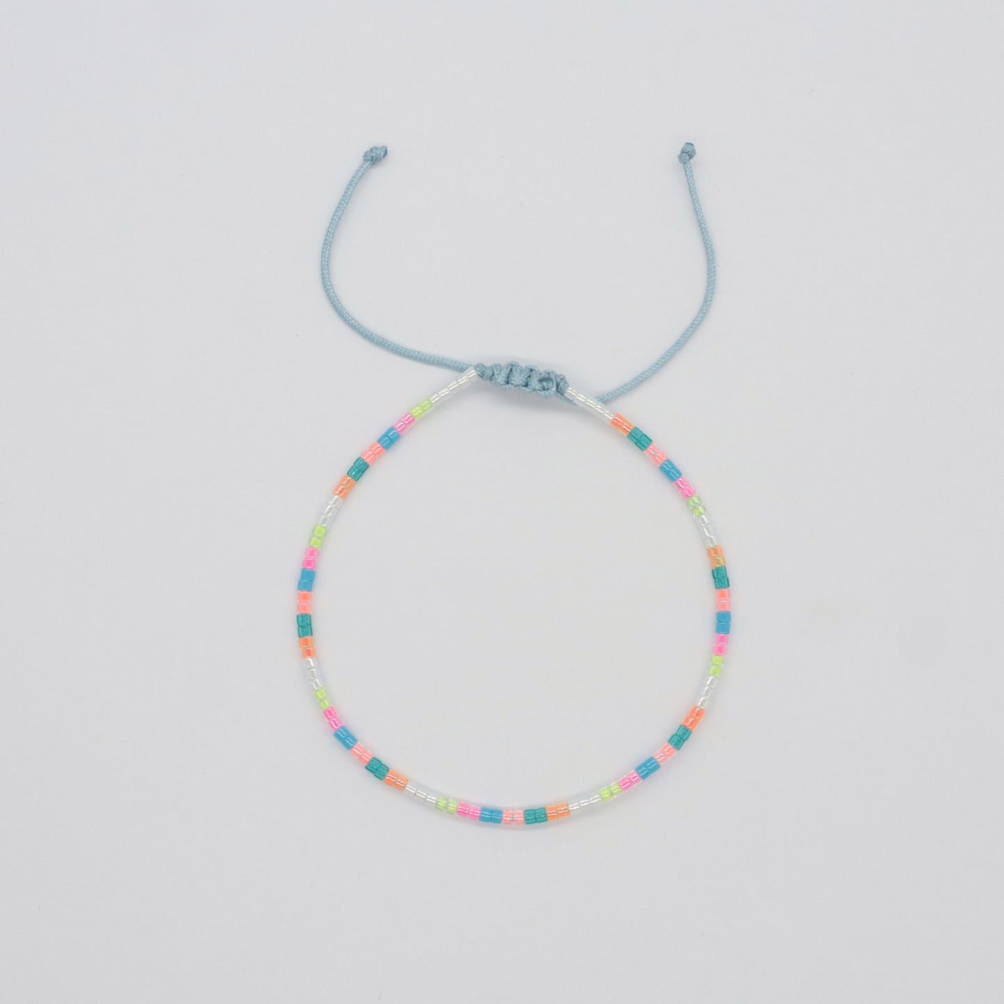 Hot Selling Custom Wholesales New Fashion Design Summer Girls Women Gifts Jewelry 16cm Adjustable Handmade Beads Bangle Miyuki Bracelet