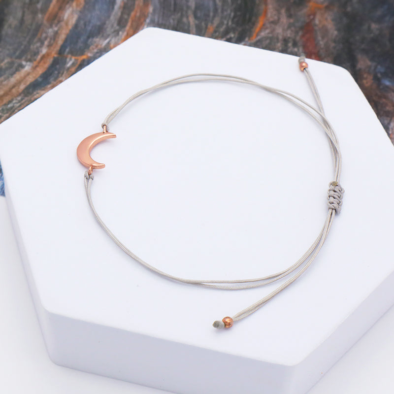 Custom Wholesale Baby Girl Women Moon Heart Anchor Keys Butterfly 925 Sterling Silver Small Charm Bracelets