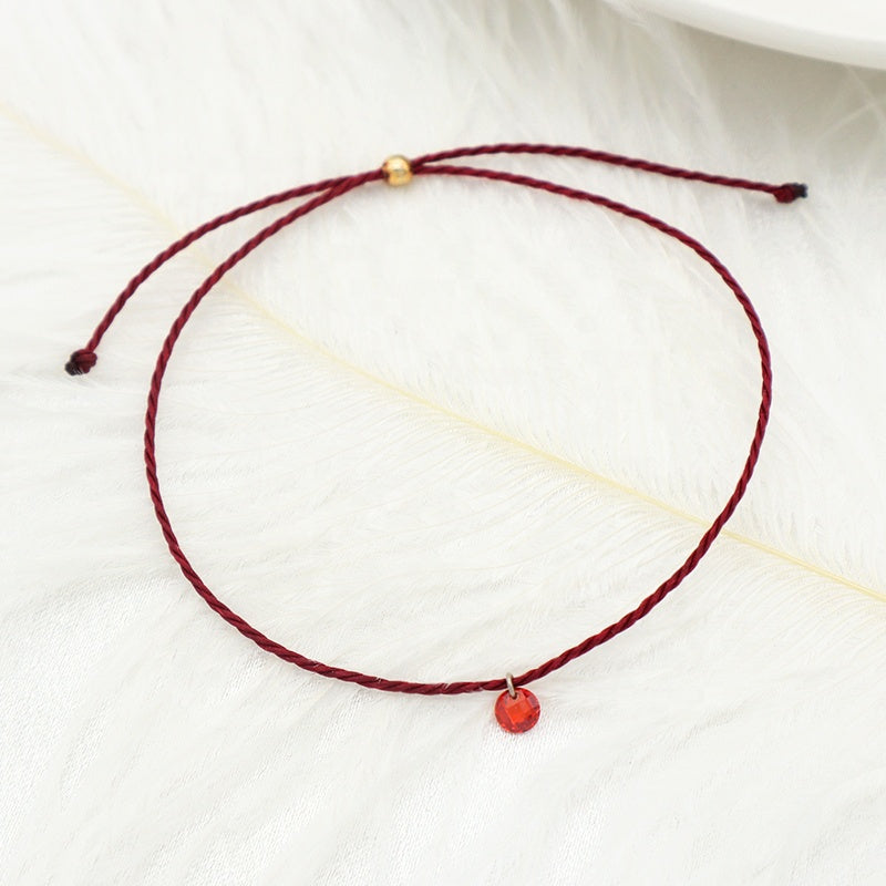 Simple Newly Design Price Gift Handmade Adjustable 925 Sterling Silver CZ Diamond Zirconia Charm Bracelet