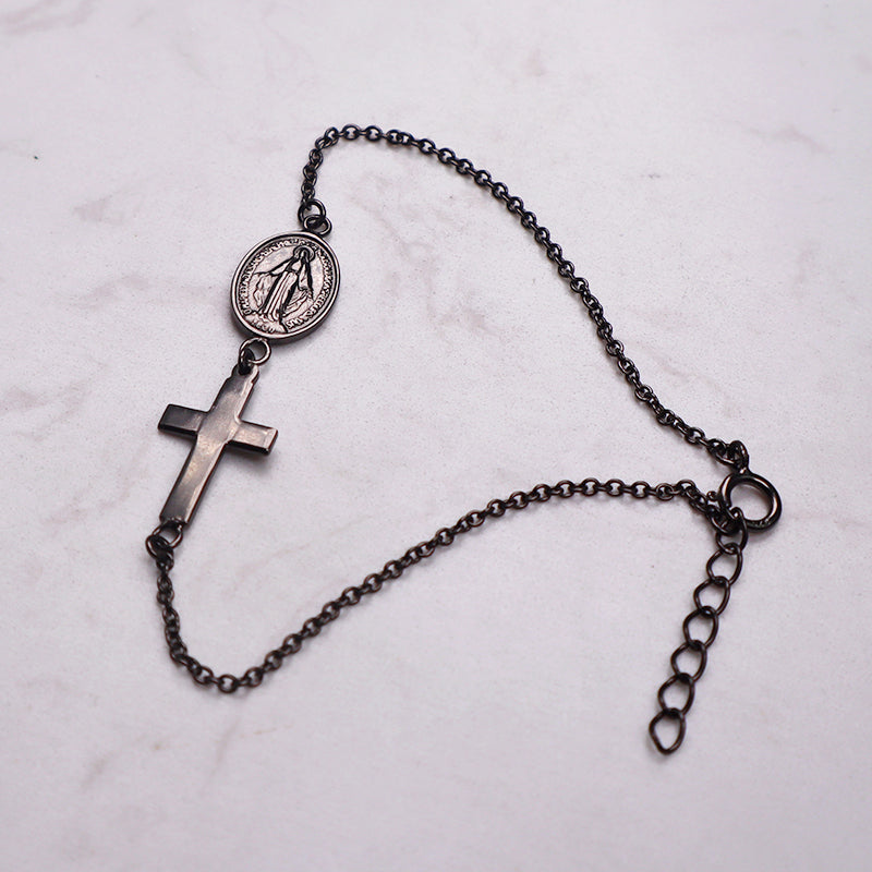 New Wholesale OEM Custom Trendy Charm Jewelry 925 Sterling Silver Bracelet