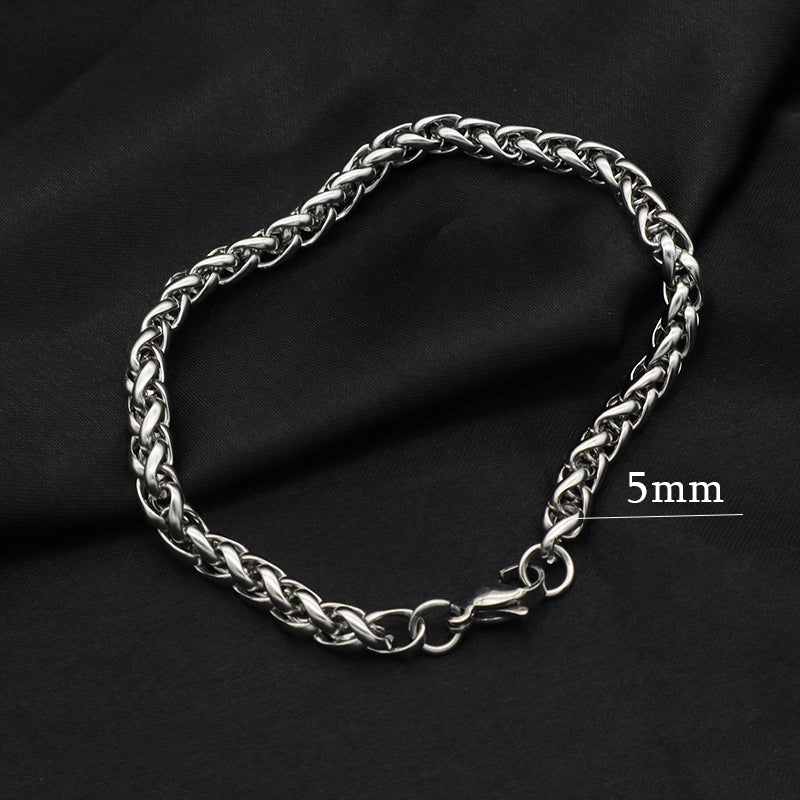 Handmade Customizable stainless steel bracelet