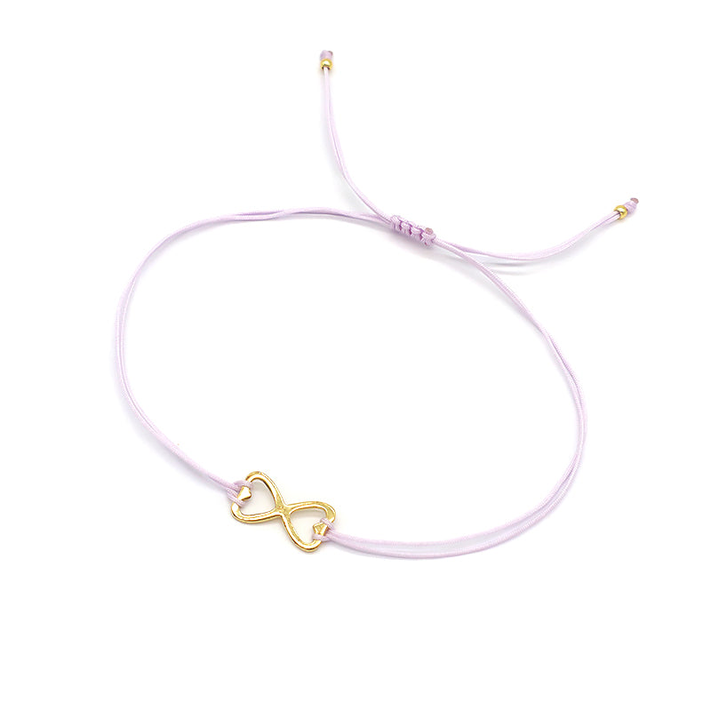 Oem Custom Wholesale Adjust Handmade Gold Plating Star Heart 925 Sterling Silver Charm Bracelets