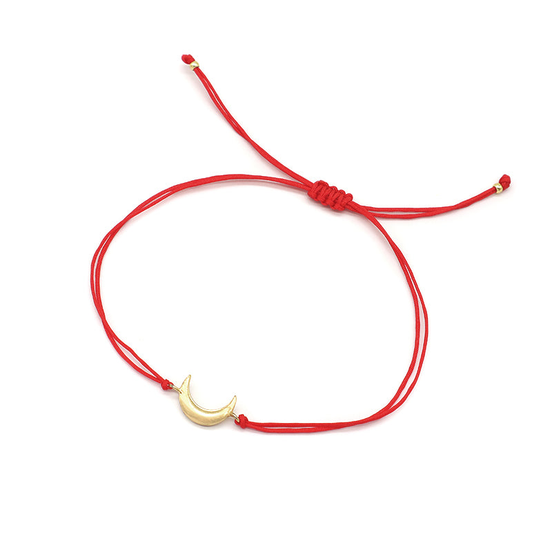 Oem Custom Wholesale Adjust Handmade Gold Plating Star Heart 925 Sterling Silver Charm Bracelets