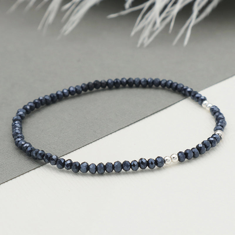 Handmade Girls Kids Oem Jewelry Set Custom Glass Crystal Accessories Bracelet Charms Beads Bracelets Bangles