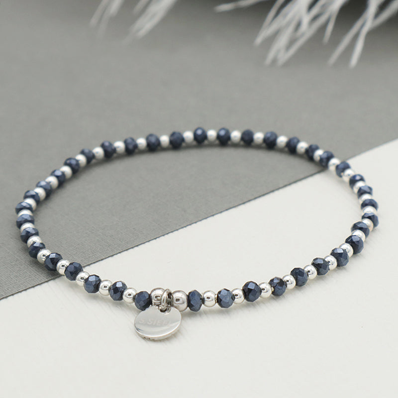 Handmade Girls Kids Oem Jewelry Set Custom Glass Crystal Accessories Bracelet Charms Beads Bracelets Bangles