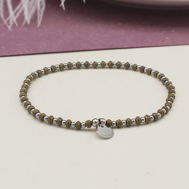 Oem Wholesale Fashion Jewelry Custom China Factory Manufacture Smart Beads Bracelets Handmade Charms Men Bracelets Bangle Set