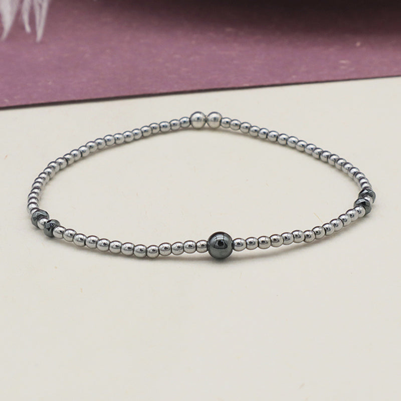 Good Quality Factory Manufacture Custom Wholesale Fashion Natural Stone Bracelets Handmade Beads Charm Men Bracelet Jewelry