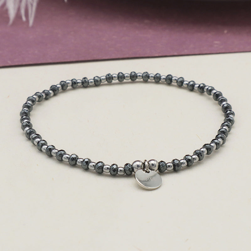 Good Quality Factory Manufacture Custom Wholesale Fashion Natural Stone Bracelets Handmade Beads Charm Men Bracelet Jewelry