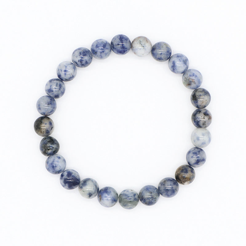 Wholesale Fashion Women Men Healing Elastic Handmade Bracelet Jewelry Custom Factory OEM Gift 8mm Natural Stone Beads Bracelet