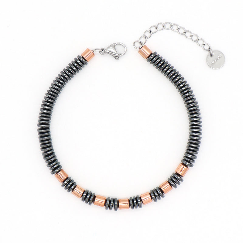 New Arrival Manufacture Wholesale Customized China Factory Fashionable Jewelry Gift Women Gold Beads Charm Adjustable Stainless Steel Bracelet Bangle