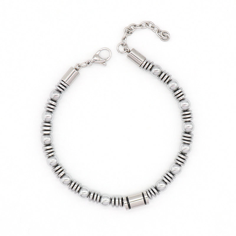 Newest Customized Wholesale China Factory Fashionable Manufacture Jewelry Gift Bangle Women Adjustable Gold Plated Beads Charm Stainless Steel Bracelet
