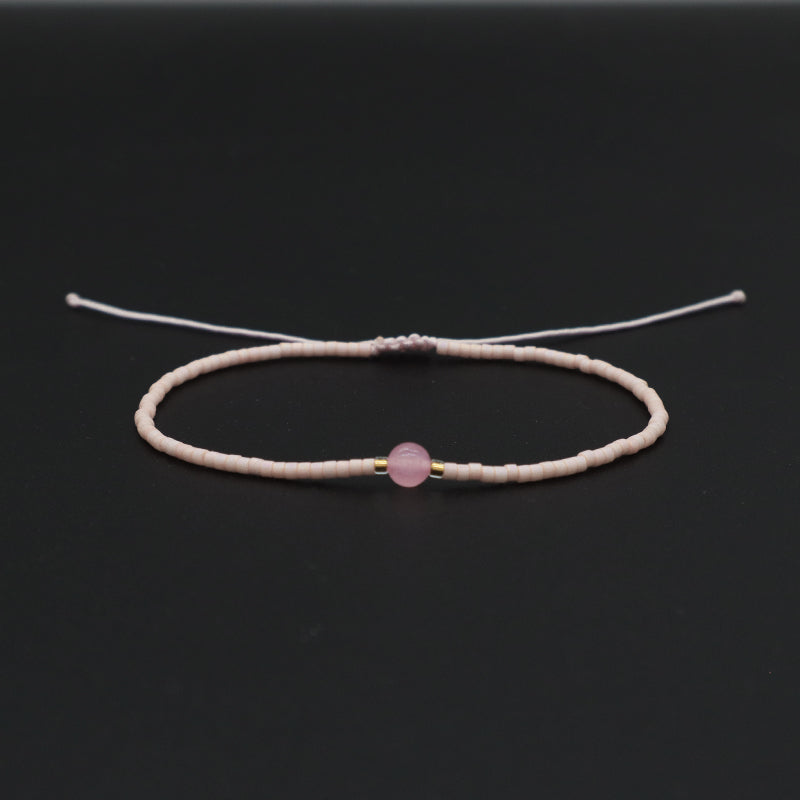 New Bulk Sale Factory Manufacture Fashion Women Jewelry Custom Handmade Adjustable Braided Woven Macrame Miyuki Beaded Bracelet