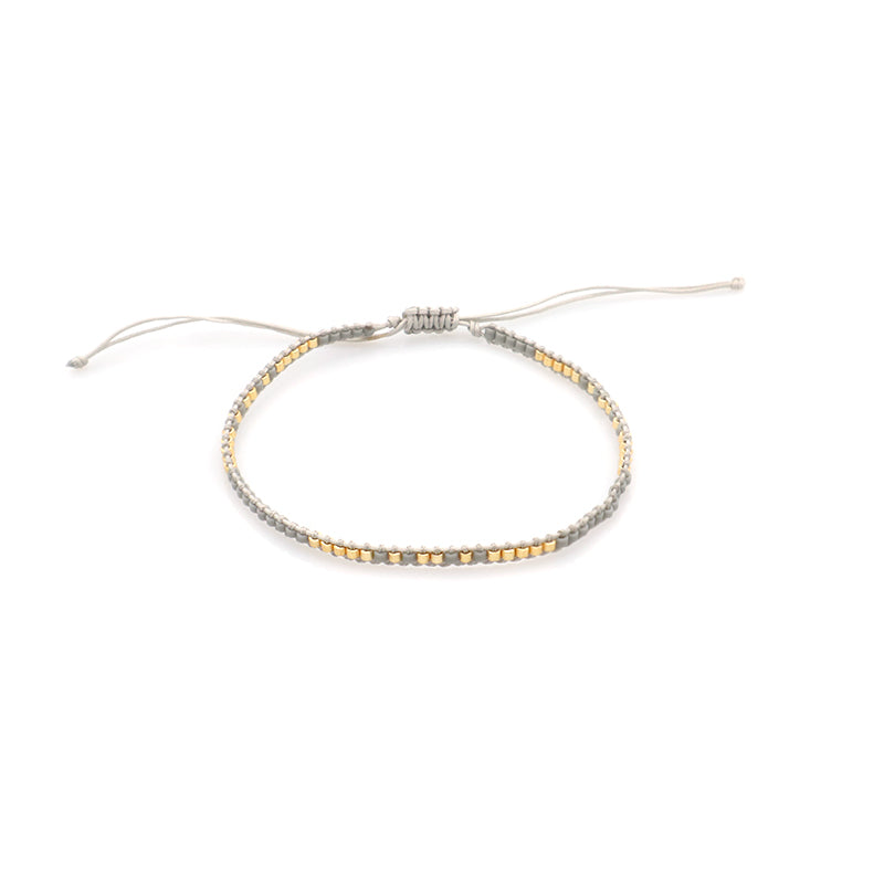 Classic Design Custom Handmade OEM Fashion Women Jewelry Manufacture Adjustable Braided Woven Macrame Miyuki Bracelet For Gift