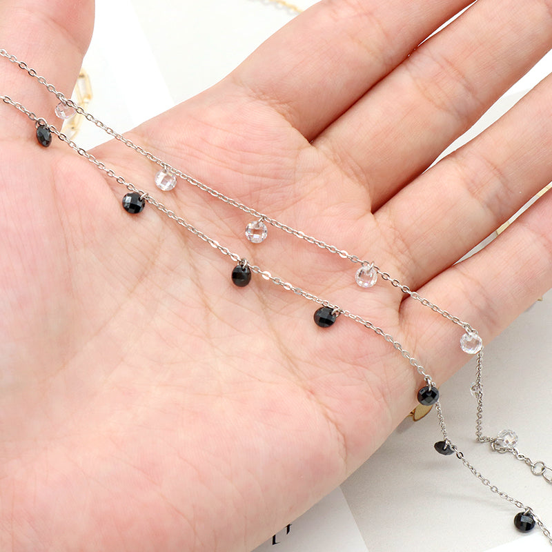 Trendy Jewelry Custom 925 Sterling Silver Bracelet With CZ
