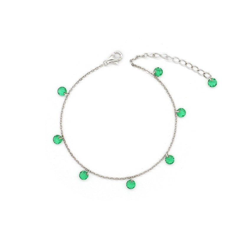Trendy Jewelry Custom 925 Sterling Silver Bracelet With CZ