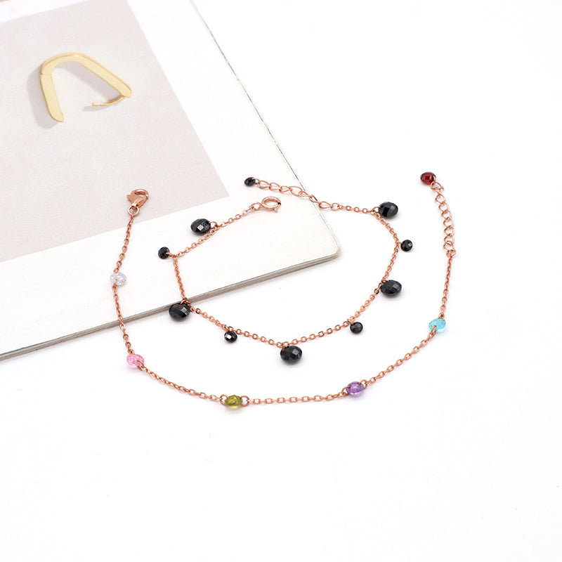 OEM Wholesale Custom Trendy Jewelry Custom 925 Sterling Silver Bracelet With CZ