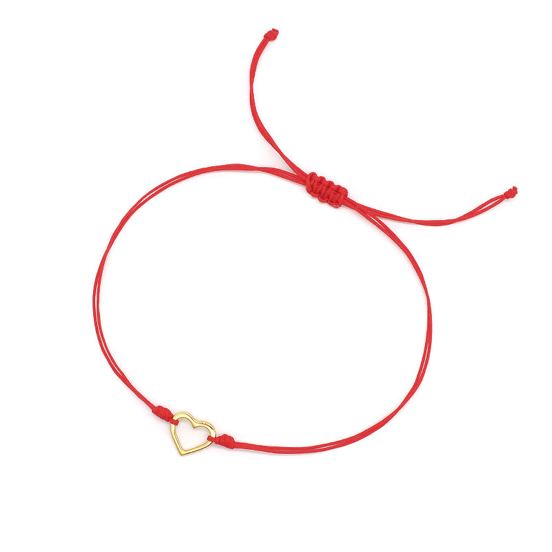 Wholesale Custom Handmade OEM Manufacture Adjustable Hand-Woven Thread 925 Sterling Silver Charms Braided Colorful Cotton Wire Bracelet Jewelry Bangle Bracelet