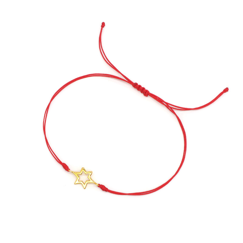 Wholesale Custom Handmade OEM Manufacture Adjustable Hand-Woven Thread 925 Sterling Silver Charms Braided Colorful Cotton Wire Bracelet Jewelry Bangle Bracelet