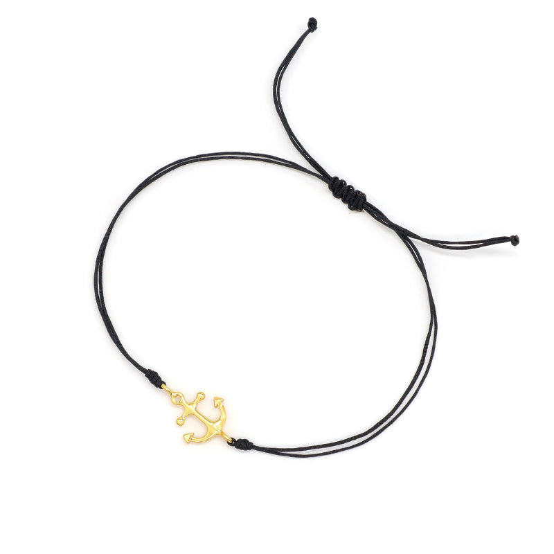 Wholesale Custom Handmade OEM Manufacture Adjustable Hand-Woven Thread 925 Sterling Silver Charms Braided Colorful Cotton Wire Bracelet Jewelry Bangle Bracelet
