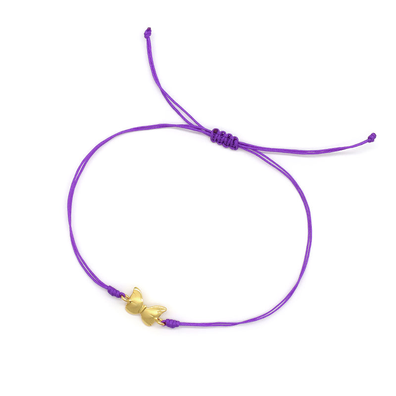 Wholesale Custom Handmade OEM Manufacture Adjustable Hand-Woven Thread 925 Sterling Silver Charms Braided Colorful Cotton Wire Bracelet Jewelry Bangle Bracelet