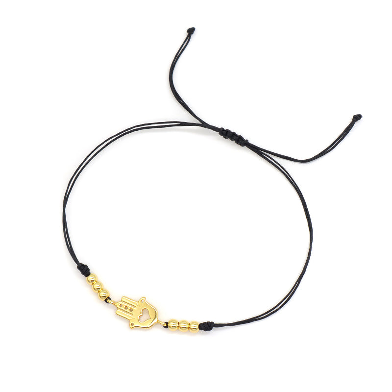 Wholesale Custom Handmade OEM Manufacture Adjustable Hand-Woven Thread 925 Sterling Silver Charms Braided Colorful Cotton Wire Bracelet Jewelry Bangle Bracelet