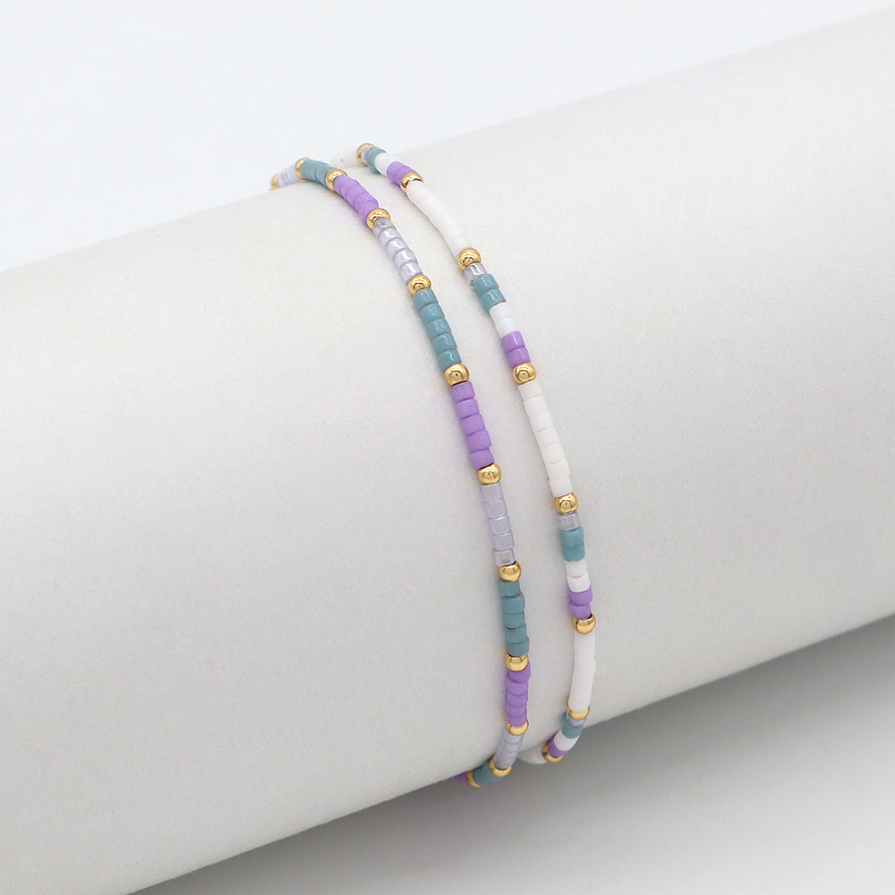 Miyuki Beads Elastic Adjustable Bracelet