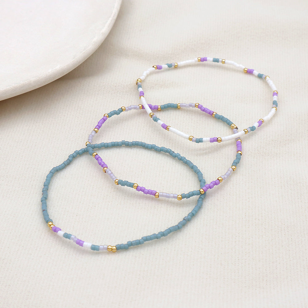 Miyuki Beads Elastic Adjustable Bracelet