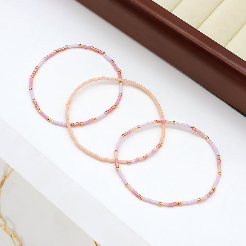 Miyuki Beads Elastic Adjustable Bracelet