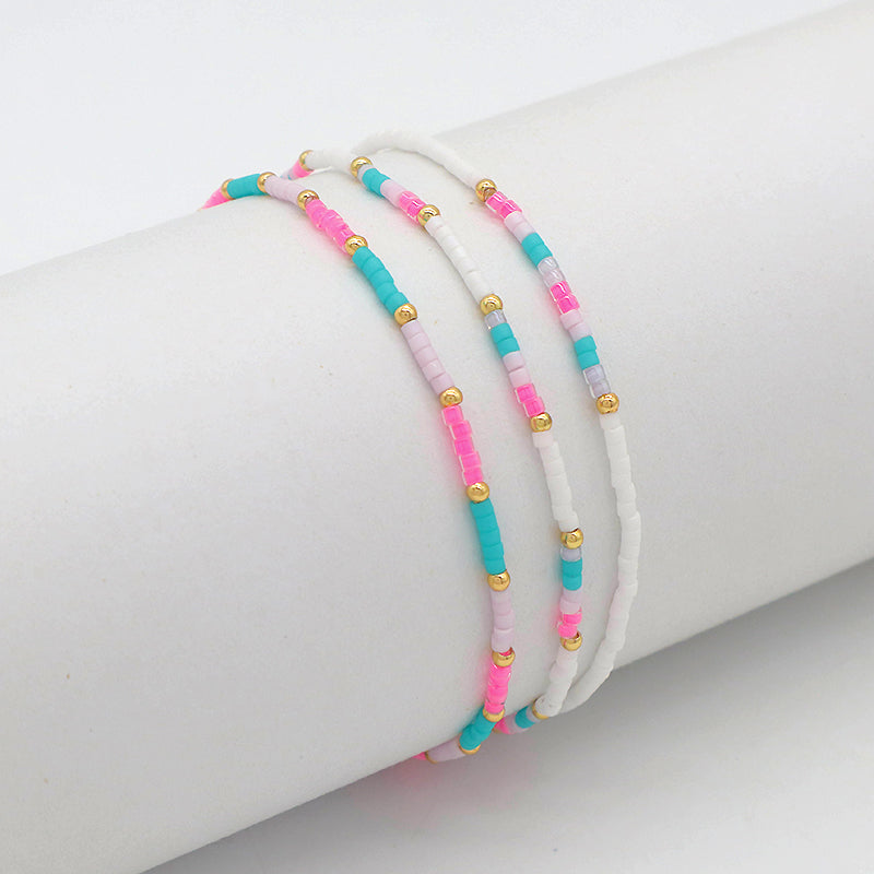 Miyuki Beads Elastic Adjustable Bracelet