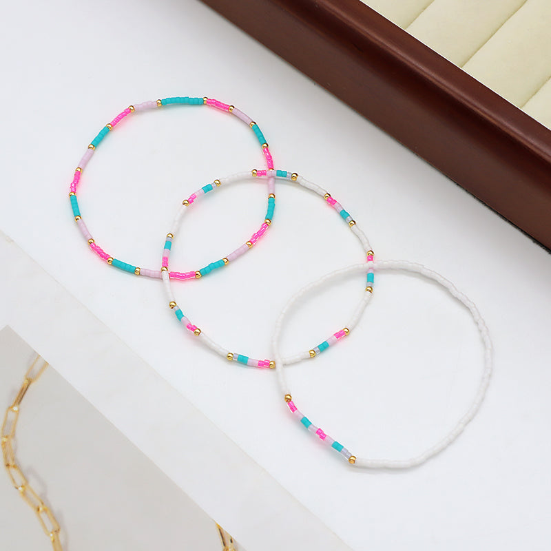 Miyuki Beads Elastic Adjustable Bracelet