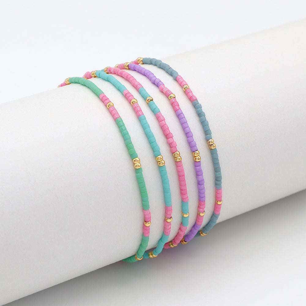 Miyuki Beads Elastic Bracelet