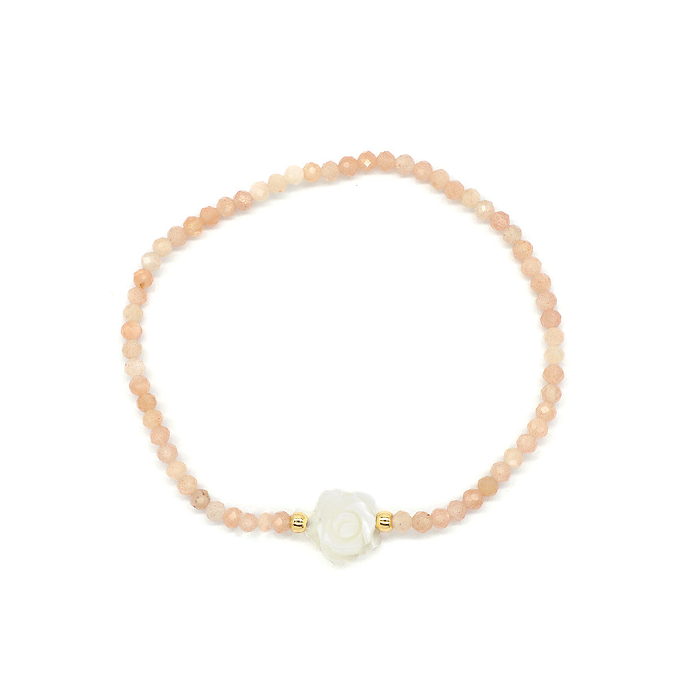 Custom Natural Stone Beads 925 Sterling Silver Jewelry Handmade Necklace