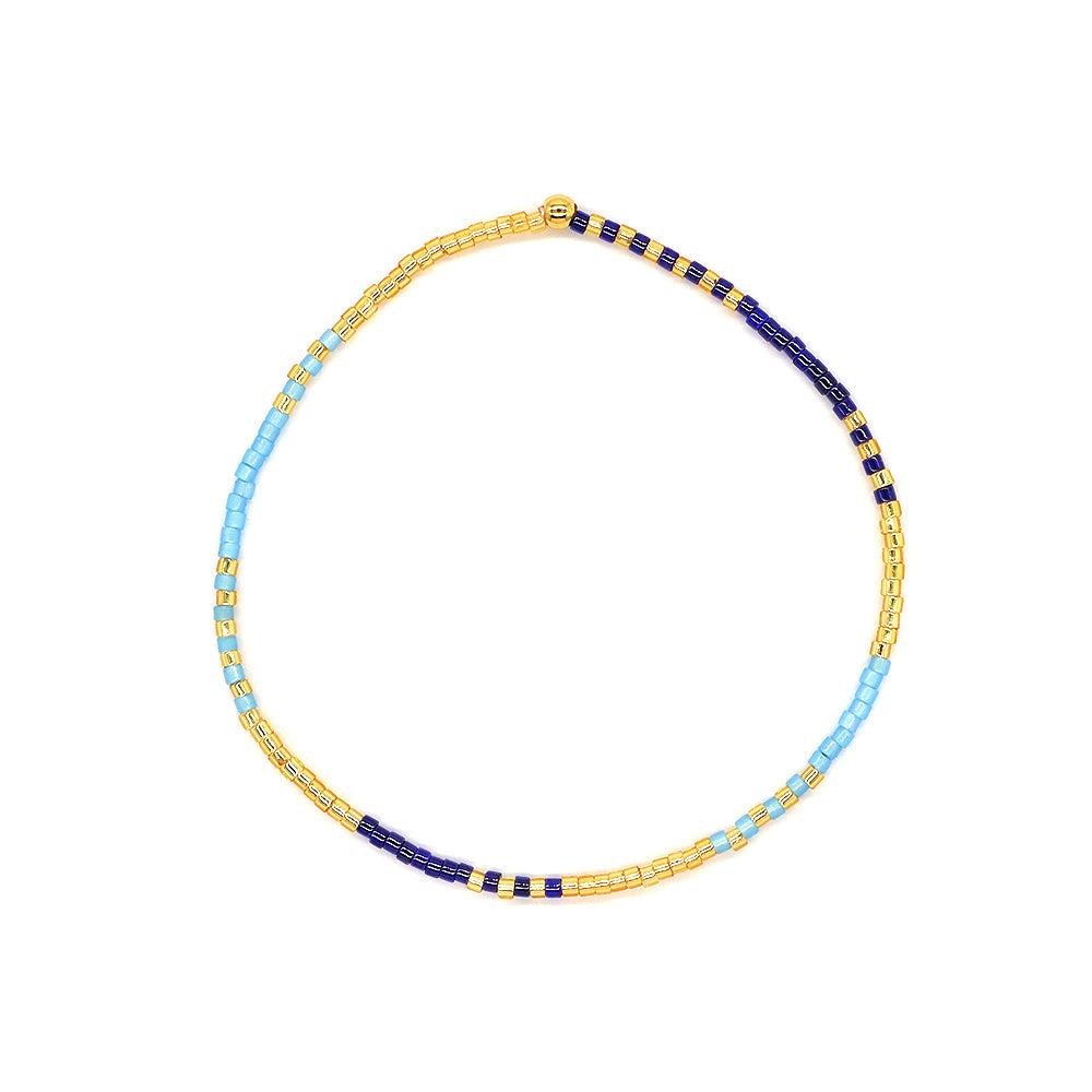 Colorful Miyuki Beads Handmade Elastic Adjustable Bracelet