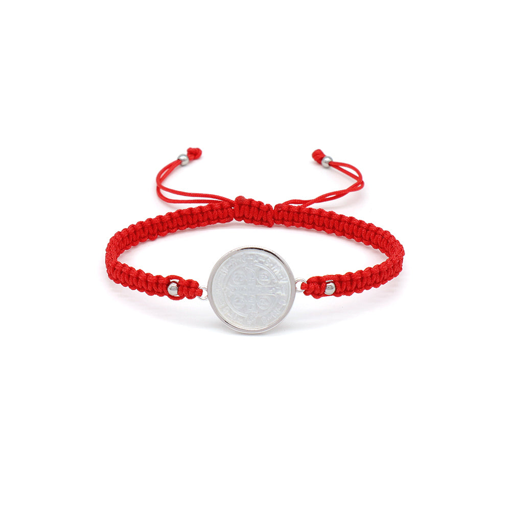 Handmade Customizable 925 silver Charm Bracelet With Cotton Wire