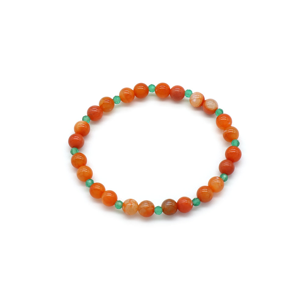 Handmade Customizable Natural Stone Beads Bracelet