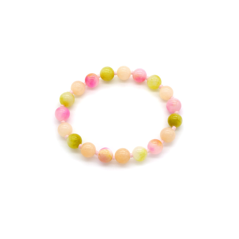 Handmade Customizable Natural Stone Beads Bracelet