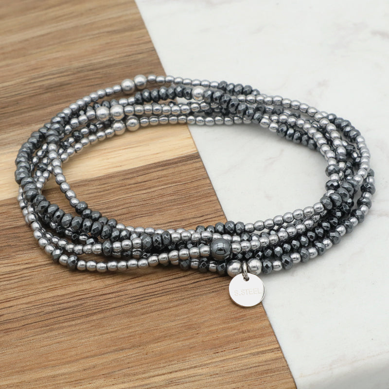 Good Quality Factory Manufacture Custom Wholesale Fashion Natural Stone Bracelets Handmade Beads Charm Men Bracelet Jewelry