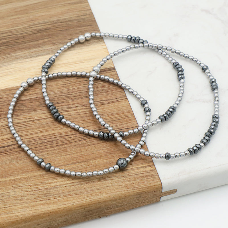 Good Quality Factory Manufacture Custom Wholesale Fashion Natural Stone Bracelets Handmade Beads Charm Men Bracelet Jewelry