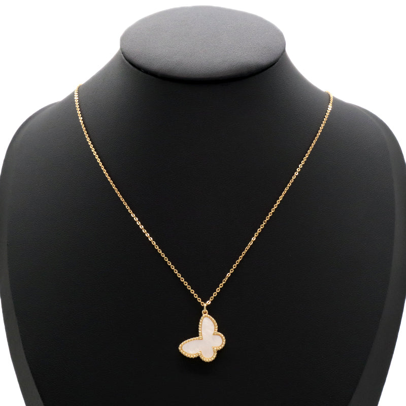 Customized New Factory Newest Wholesale Fashion Shell Pendant Gold Plated Chain Jewelry Brass Chain Necklace