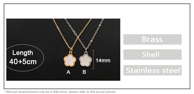 Custom New Manufacture Factory Shell Pendant Jewelry Gold Plated Stainless Steel Chain Natural Shell Pendant For Necklace