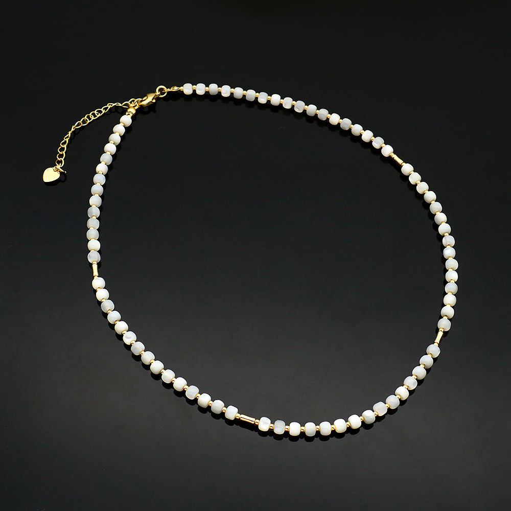 Natural Stone Beads Handmade Necklace