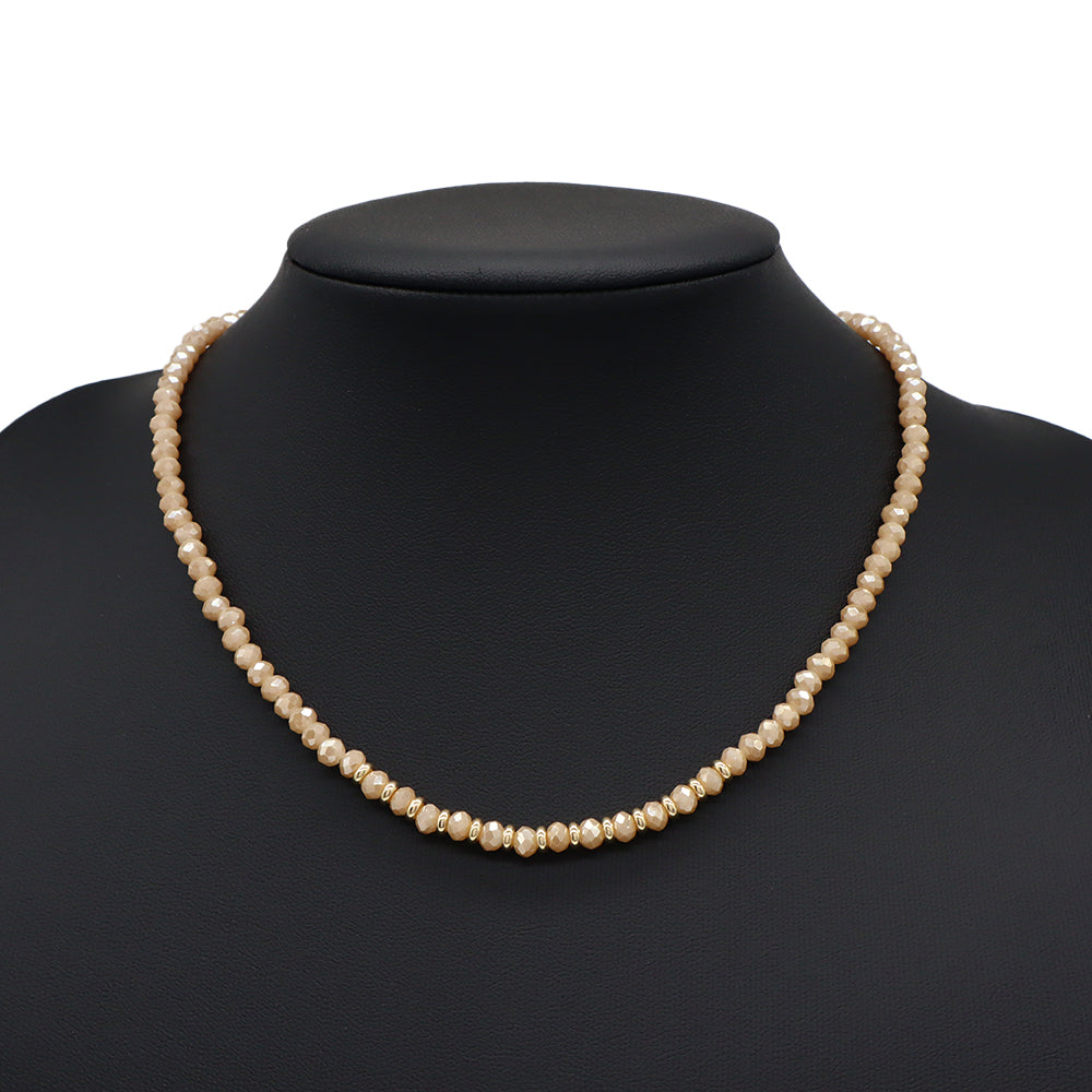 Handmade Custom Glass Crystal Necklace