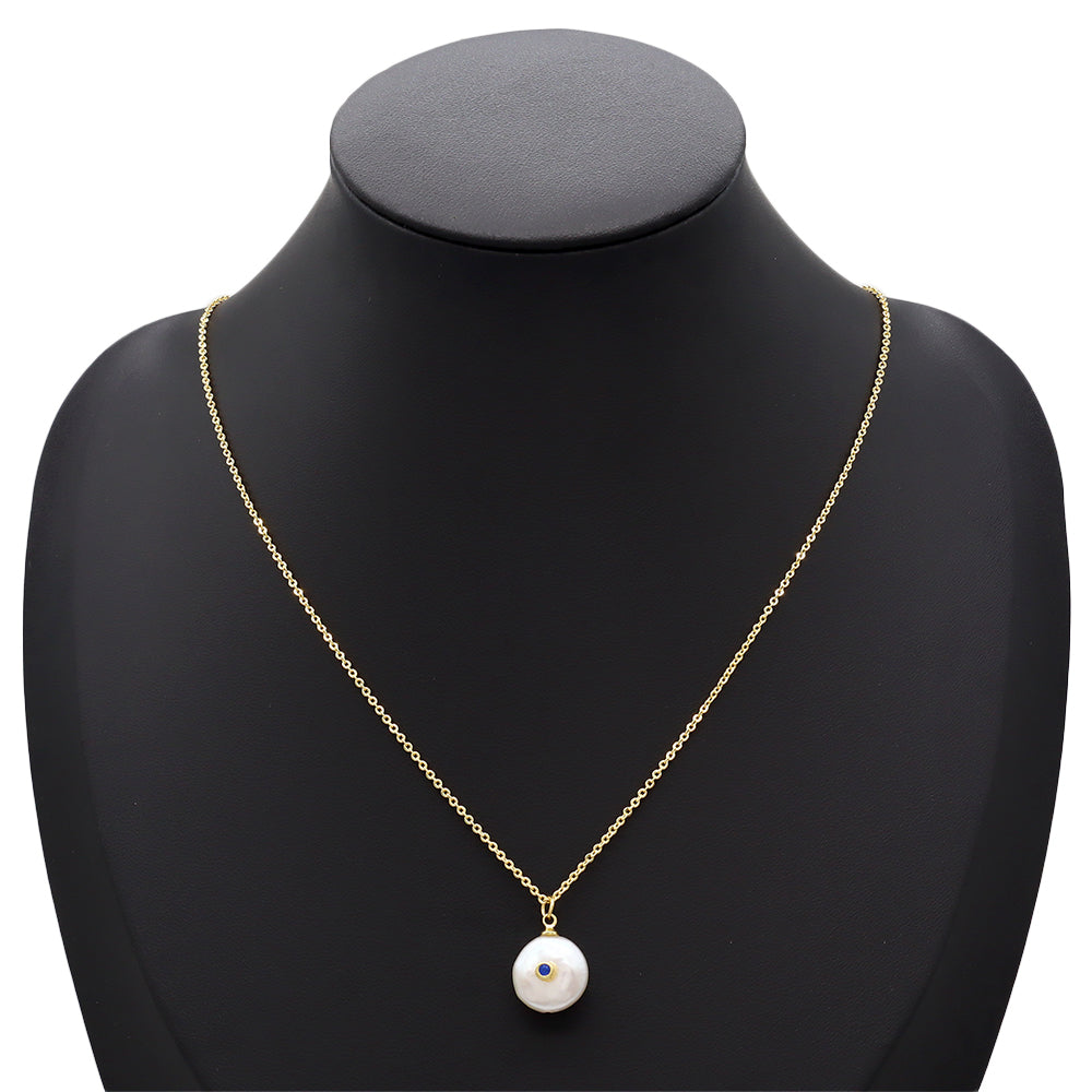 Handmade Customizable Fresh Water Pearl Pendant Necklace