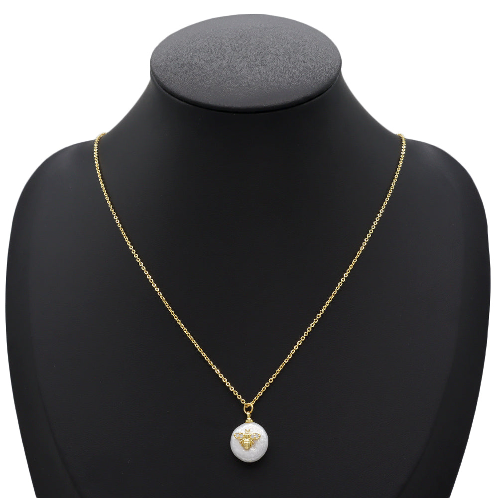 Handmade Customizable Fresh Water Pearl Pendant Necklace