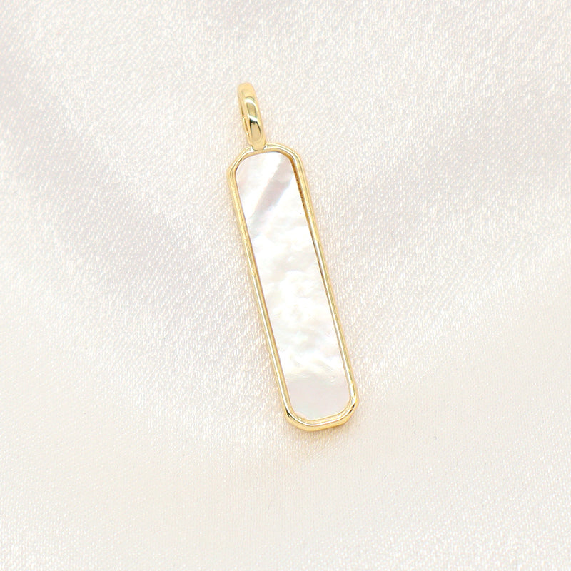 Wholesale Customized DIY Jewelry Sun Eyes Butterfly Charm Pendant Gold Plated Natural Shell Butterfly Eyes Pendant For Necklace